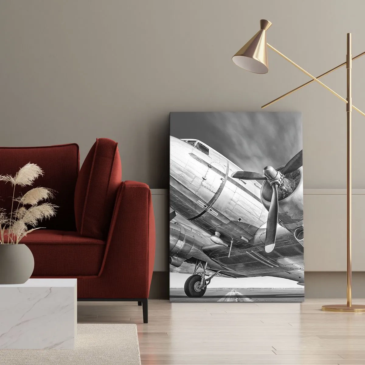 Obraz na plátně - Vždy připraven k letu - 50x70 cm