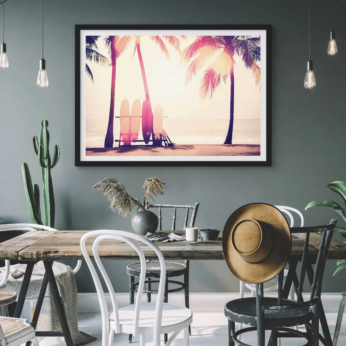 Plakát v černém rámu - Bude to skvělý den - 70x50 cm