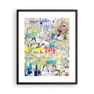 Plakát v černém rámu - Prostě potěší oči - 40x50 cm