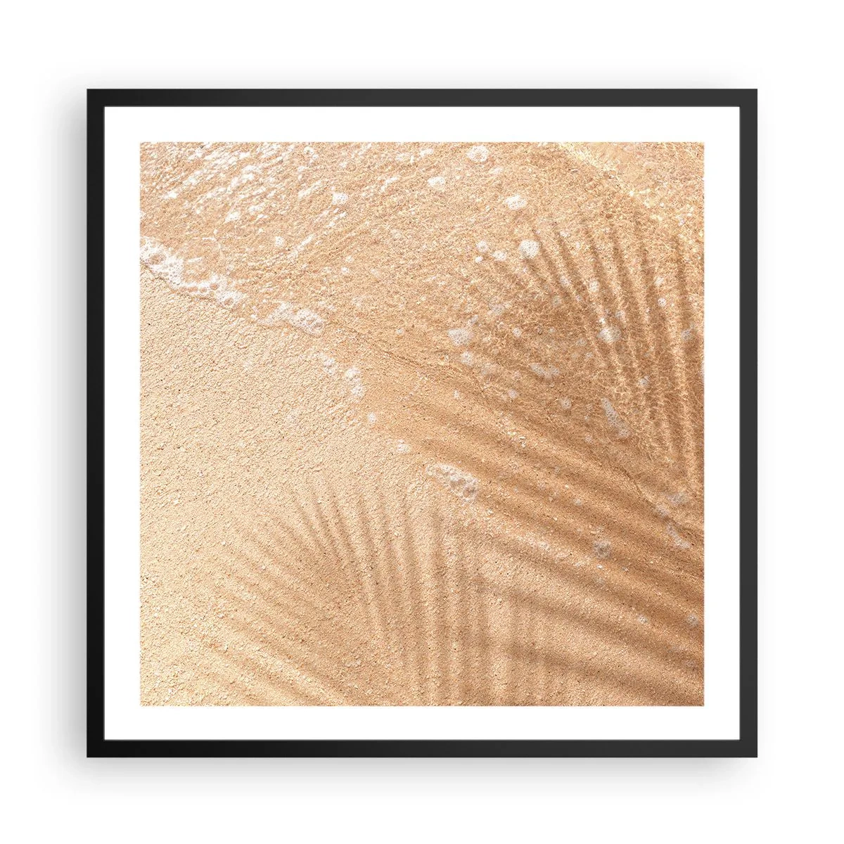 Plakát v černém rámu - Stín horkého léta - 60x60 cm