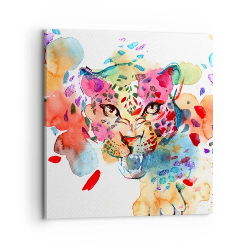 Obraz na plátně - Kráska a zvíře - 70x70 cm