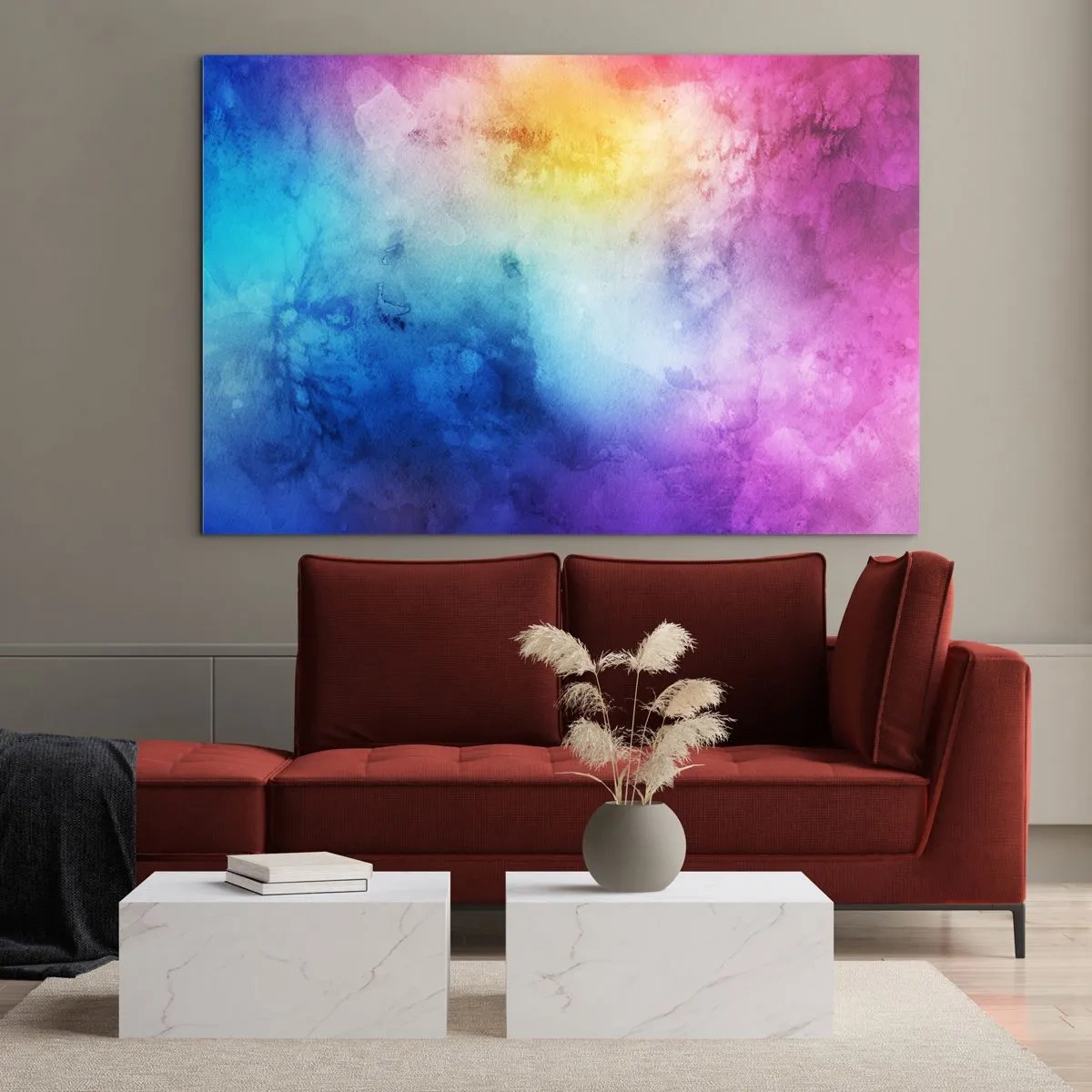 Obraz na skle - Téměř v sedmém nebi - 100x70 cm