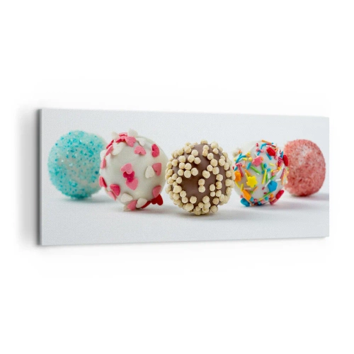 Obraz na plátně - Život může být sladký - 100x40 cm