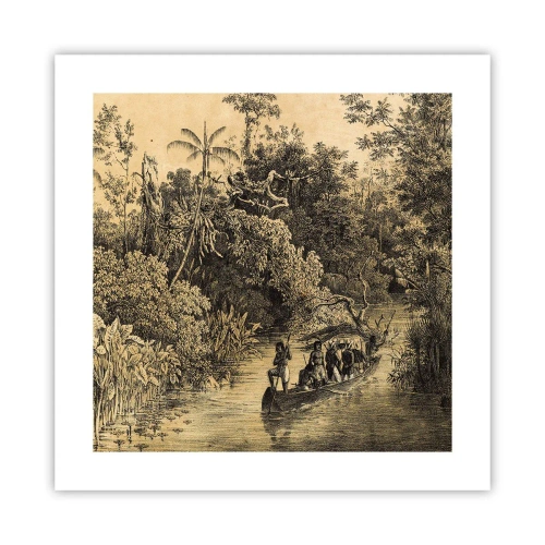 Plakát - Výlet ke zdroji - 40x40 cm