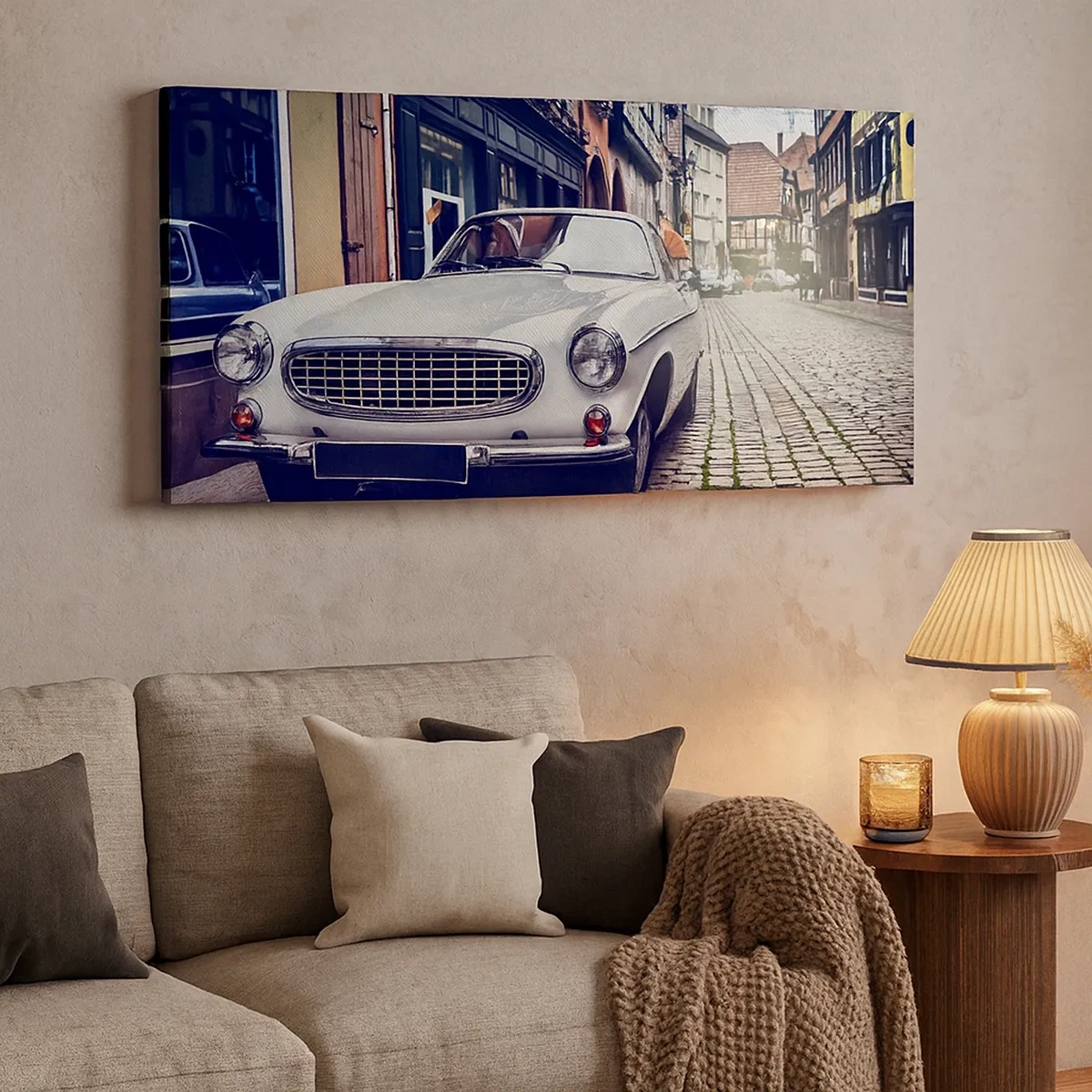 Obraz na plátně - Minulost je dnes - 30x30 cm