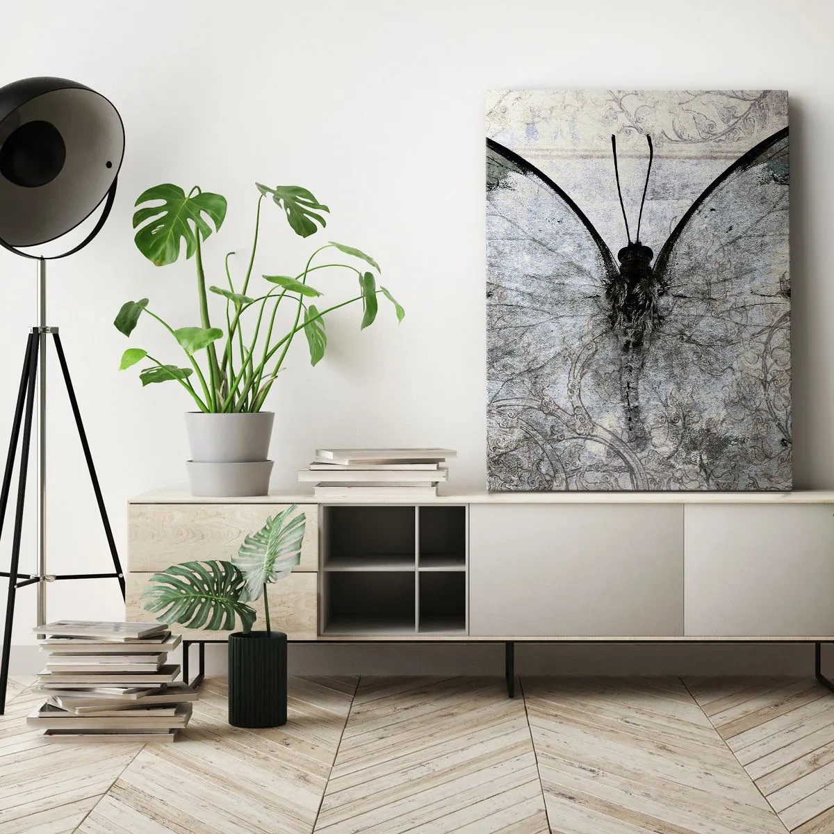 Obraz na plátně - V secesním stylu - 70x100 cm