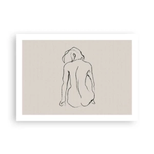 Plakát - Dívčí akt - 70x50 cm