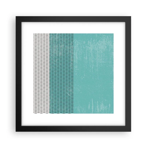 Plakát v černém rámu - Vyvážená kompozice - 30x30 cm
