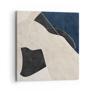 Obraz na plátně - Abstraktní kompozice – kontrast barev - 70x70 cm