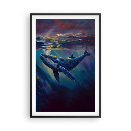 Plakát v černém rámu - Vítej v mém světě - 61x91 cm