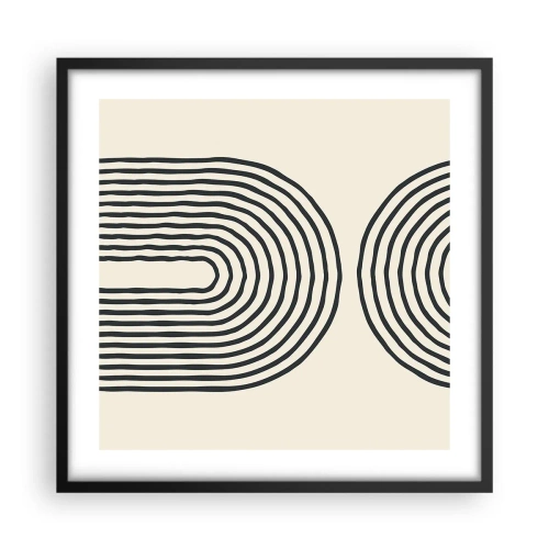 Plakát v černém rámu - Již brzy… - 50x50 cm