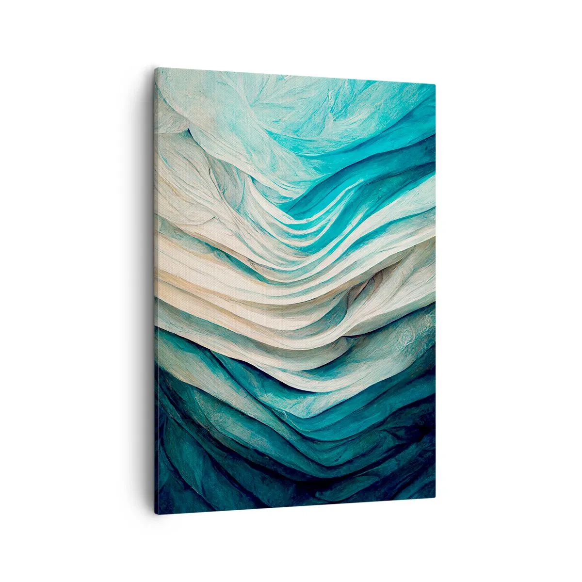 Obraz na plátně - Modrá neukojitelnost - 50x70 cm