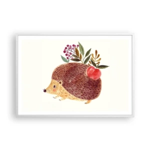 Plakát v bílém rámu - A už mě máš rád - 100x70 cm