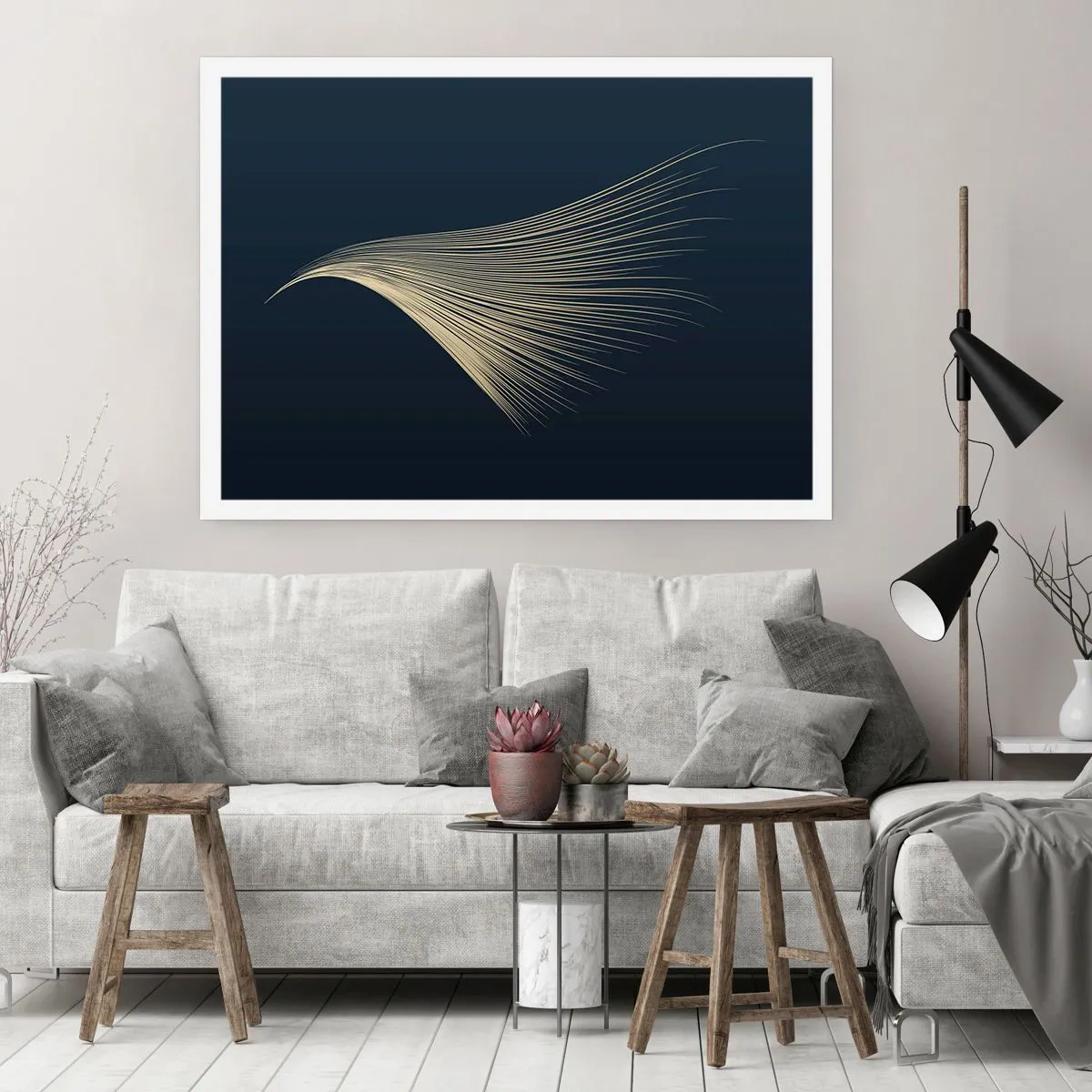 Plakát - Jako andělské vlasy - 70x50 cm