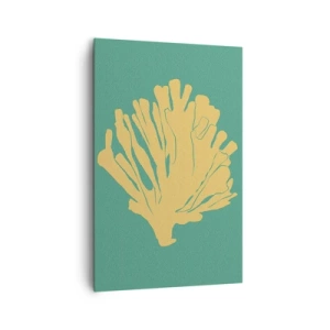 Obraz na plátně - Křoví podvodního lesa - 80x120 cm