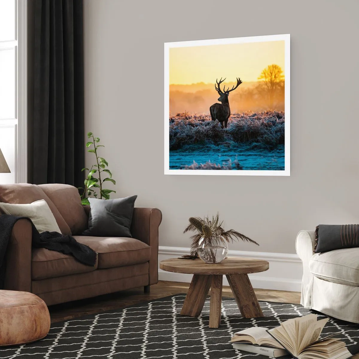 Plakát - Korunován na svém panství - 40x40 cm