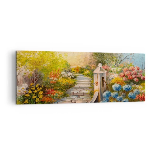 Obraz na plátně - V plném rozkvětu - 140x50 cm
