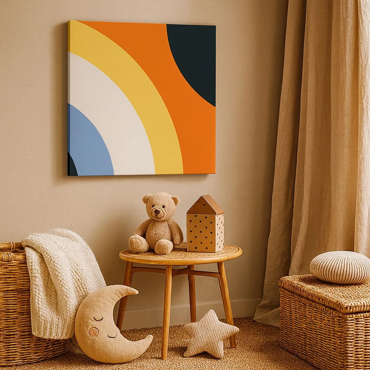 Obraz na plátně - K sobě samému - 30x30 cm