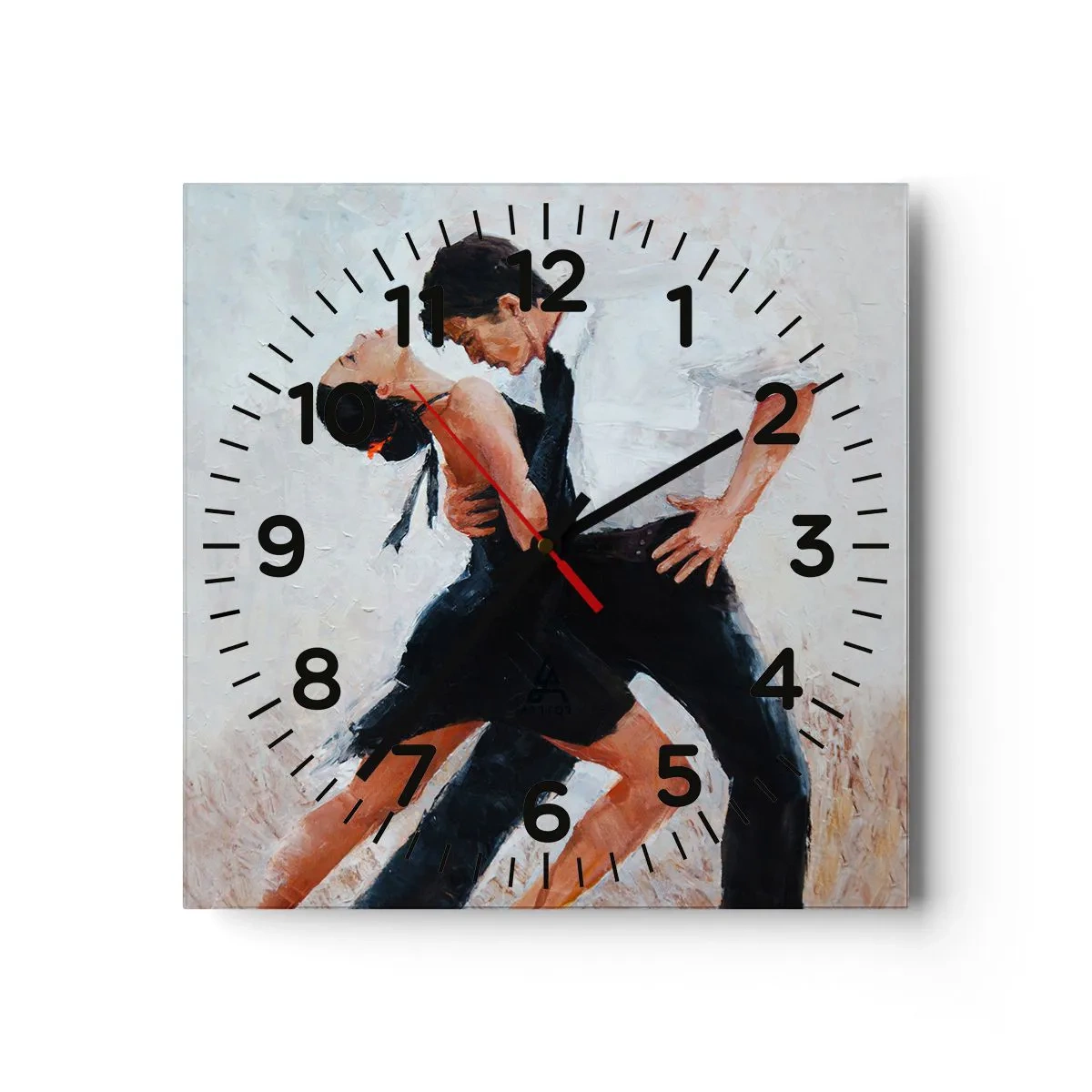 Nástěnné hodiny - Tango mých tužeb a snů - 30x30 cm