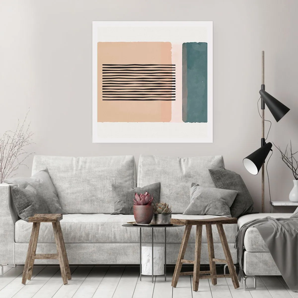 Plakát - Všechno v pořádku - 50x50 cm