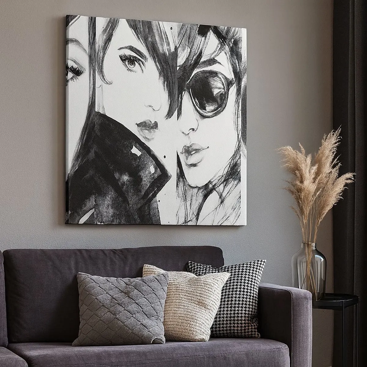 Obraz na plátně - Znásobená krása - 30x30 cm