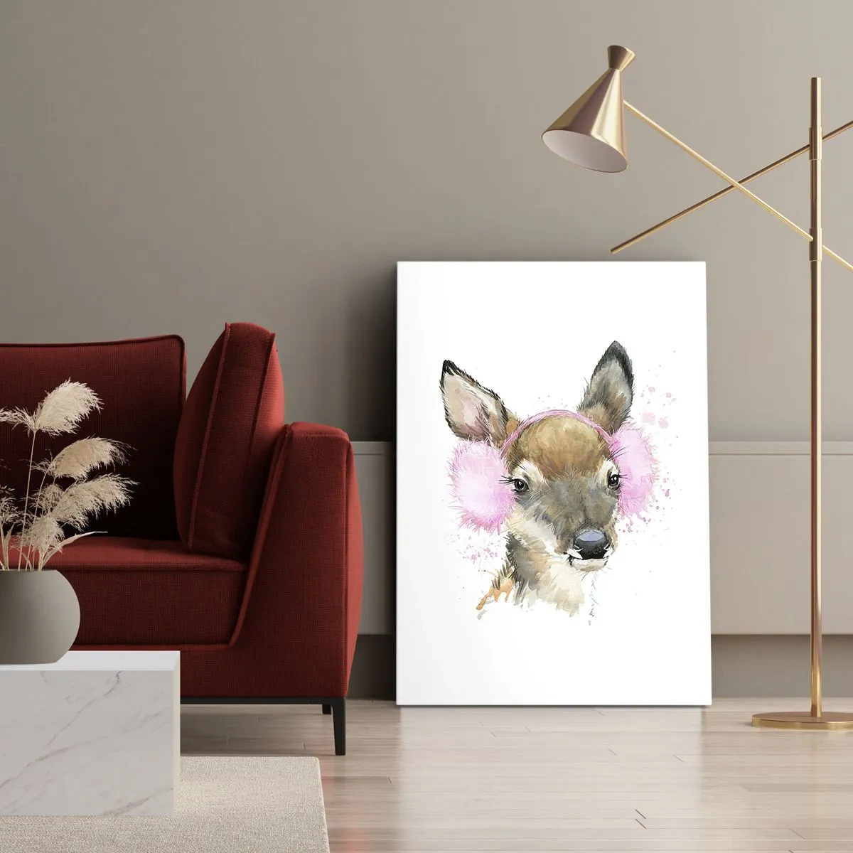 Obraz na plátně - A mráz už není tak hrozný - 45x80 cm