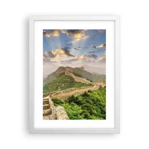 Plakát v bílém rámu - Nepomíjející velikost - 30x40 cm