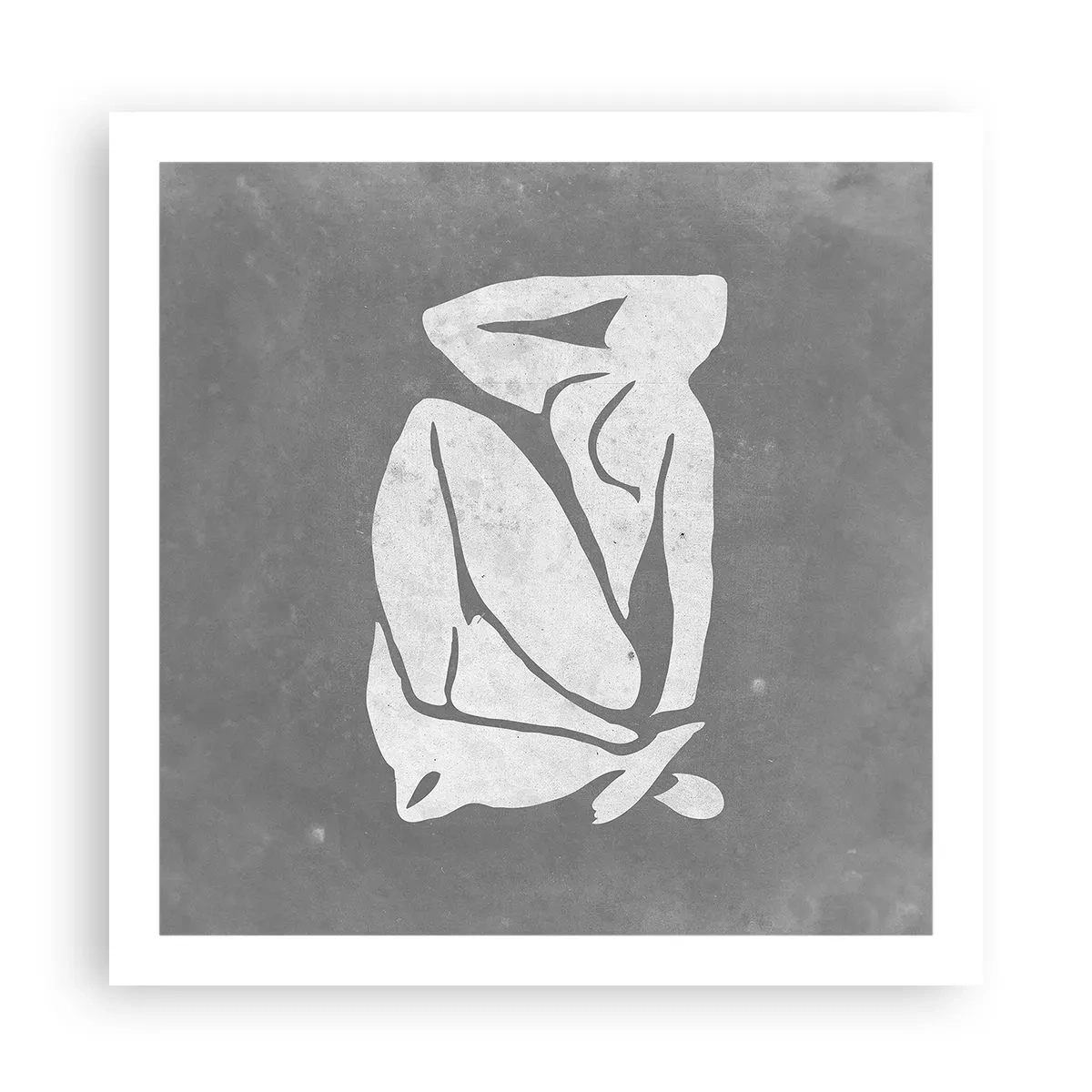 Plakát - V zádumčivosti - 60x60 cm