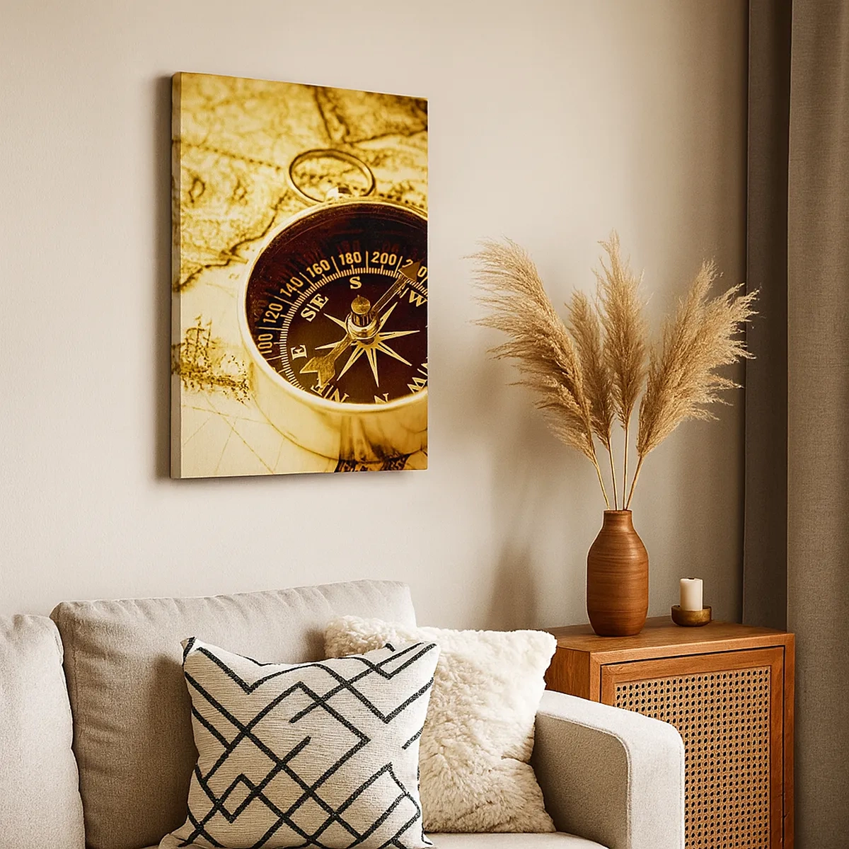 Obraz na plátně - Na východ nebo na západ? - 50x70 cm