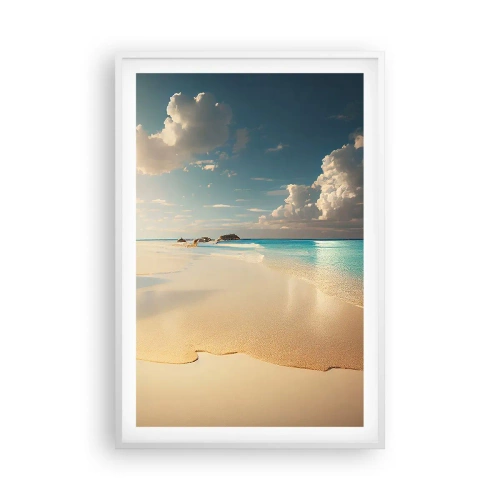 Plakát v bílém rámu - Vysněný den - 61x91 cm