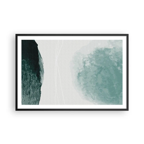 Plakát v černém rámu - Setkání s mlhou - 91x61 cm