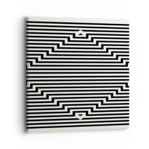 Obraz na plátně - Geometrická iluze - 30x30 cm