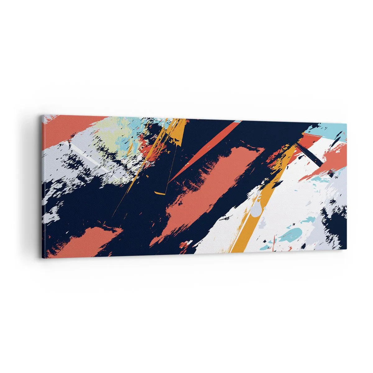 Obraz na plátně - Dynamická kompozice - 100x40 cm