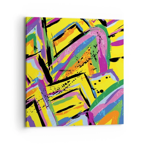 Obraz na plátně - Až křičí radostí - 70x70 cm