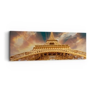 Obraz na plátně - Jak lidstvo dosáhlo nebe - 90x30 cm