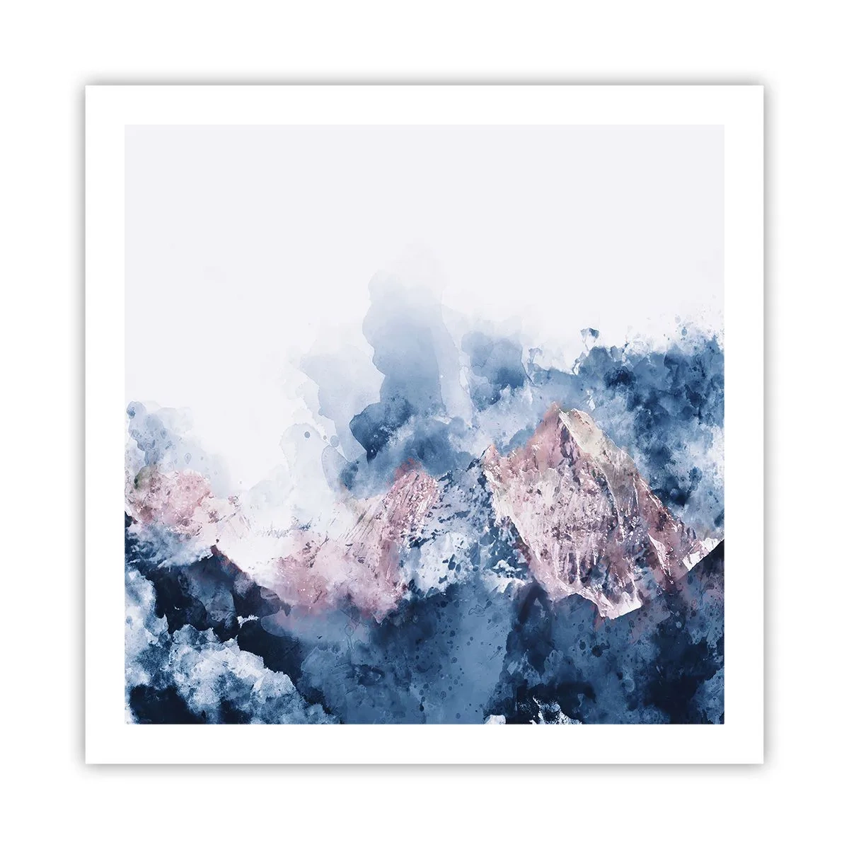 Plakát - To jsou vrcholy! - 60x60 cm