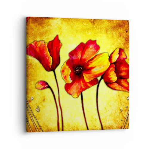 Obraz na plátně - V secesní dekoraci - 30x30 cm