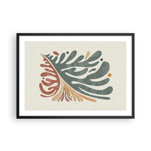Plakát v černém rámu - Vícebarevný list - 70x50 cm