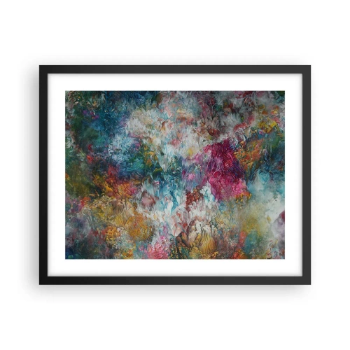 Plakát v černém rámu - V plném rozkvětu - 50x40 cm