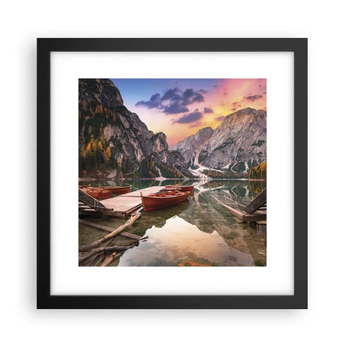 Plakát v černém rámu - Slib dne - 30x30 cm