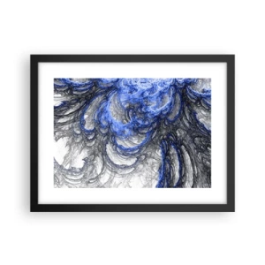 Plakát v černém rámu - Zrod vlny - 40x30 cm