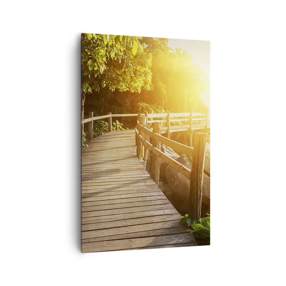 Obraz na plátně - Další zatáčka, další zázraky - 80x120 cm