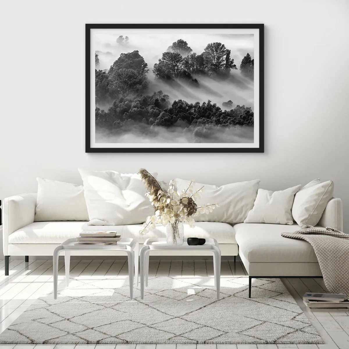 Plakát v černém rámu - Probouzení ze spánku - 70x50 cm