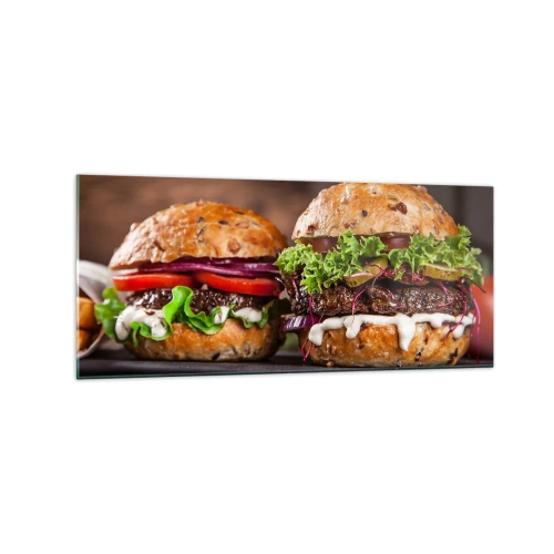 Obraz na skle - American dream - 120x50 cm