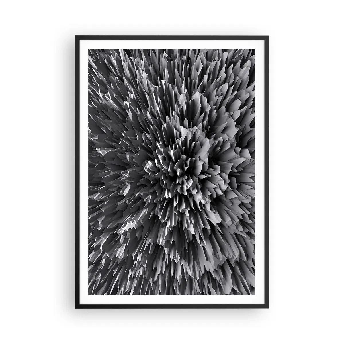 Plakát v černém rámu - Ostřejší to už nebude - 70x100 cm