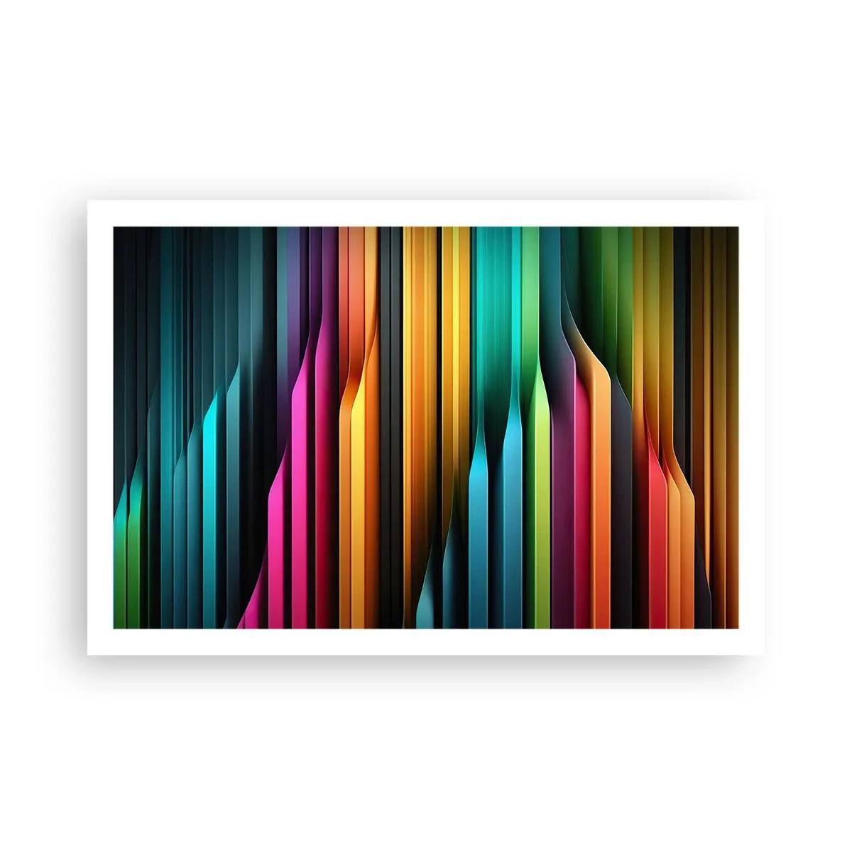 Plakát - Světelné varhany - 91x61 cm