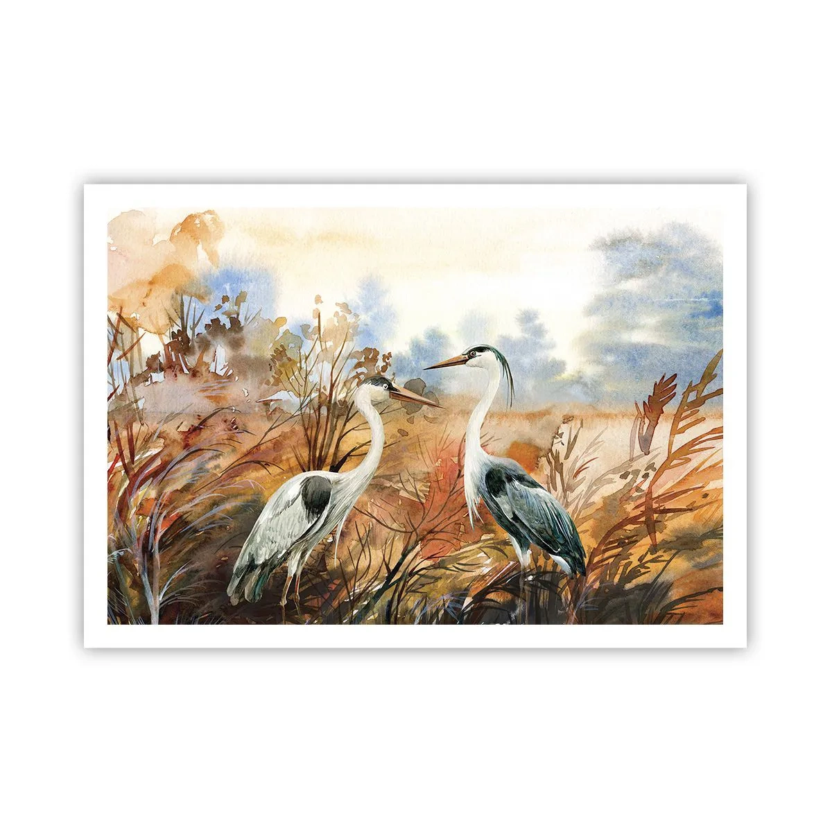 Plakát - Kam na podzim? - 100x70 cm