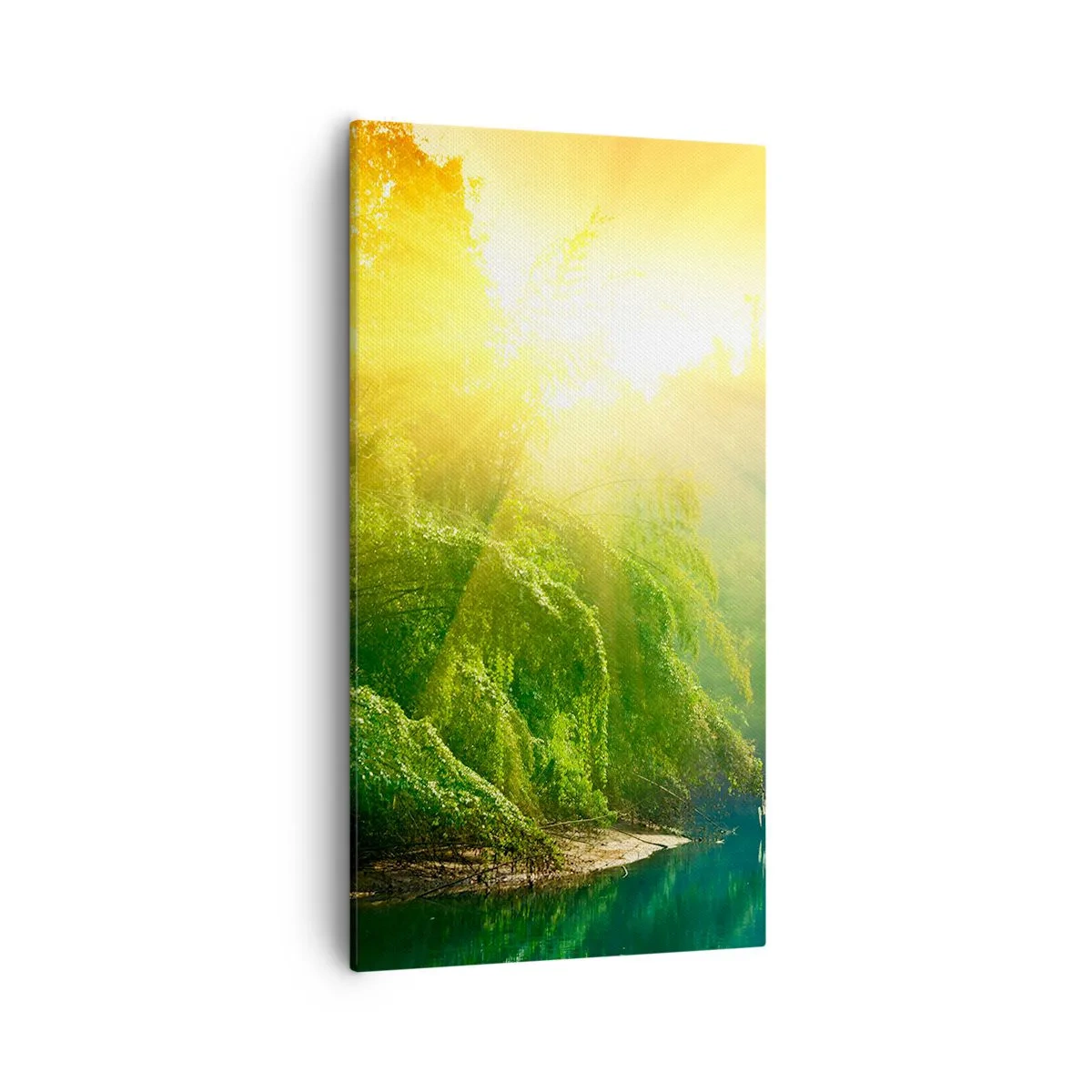 Obraz na plátně - Utopit se ve sluncí a ve stínu - 55x100 cm