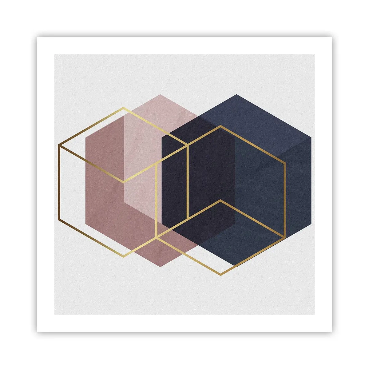 Plakát - Síla jednoduchosti - 60x60 cm