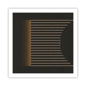 Plakát - Prozkoumat temnotu - 60x60 cm